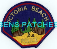 CANADA,MANITOBA,VICTORIA BEACH POLICE 1